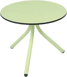 Bloom - Table à café rond - 24'' D x 16" H - Vert melon