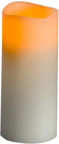 Wax pillar LED - 2" Dia x 5'' H