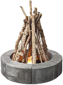 S'mores feu décoratif - Brun