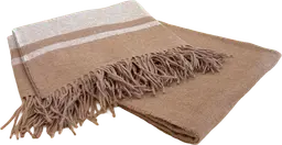 Couverture laine - Brun
