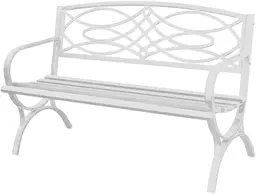Central Park banc - Blanc