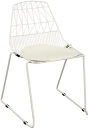 White seat cushion