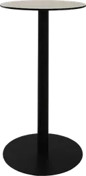 Sydney - Table cocktail round - 24'' Dia x 40" H - Black & Sand