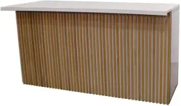 Scandinave bar 6' - Assembly wooden batten