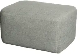 Malibu - Pouf rectangle - Gris