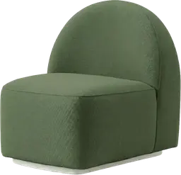 Luna - Sofa trapèze - Vert alpin
