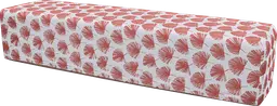 Fidji Bench - Fleuri - Coral