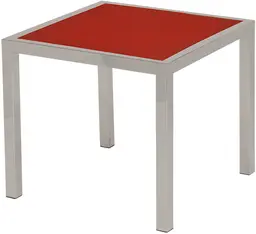 Piccolo end table - Close - Red