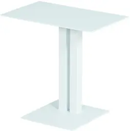 Bora side table - White