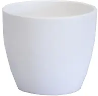 Snow - Vase - 3.5'' Dia x 3'' H - White