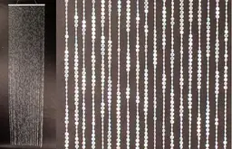 Diamond cut curtain 3' wide X 12' H - Transparent