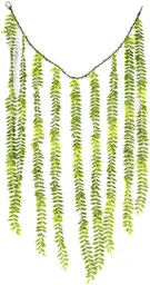 Pea leaf plant garland - 46" H - Green
