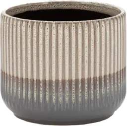 Aria - Cache-pot - 6’’ D x 5.25’’ H - Crème