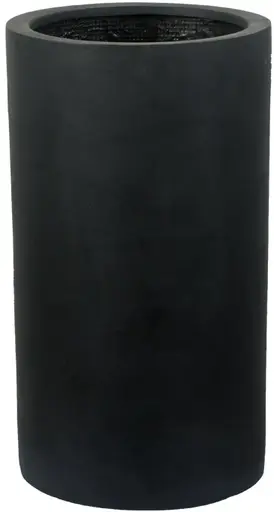 Sapin - Pot - 16'' D x 31.5'' H - Noir