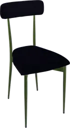 Margot - Chair - Green & Black