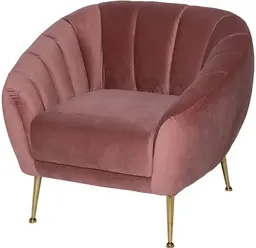 Adaline - Fauteuil - Rose vintage