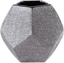 Orion - Vase - 7.5’’ Dia x 6.5’’ H - Silver