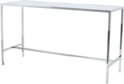 Tonic - Table commune - Fermé - Stainless & Blanc