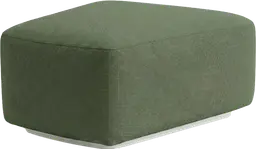 Luna - Ottoman courbe - Vert alpin