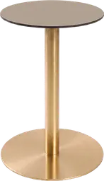 Sydney - Table cocktail rond - 24'' D x 30" H - Or & Sable