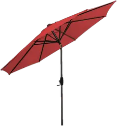 Atwater umbrella - 9' Dia x 8' H - Red