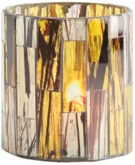 Willa - Votive - 3’’ D x 3’’ H - Jaune