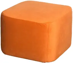 Malibu - Square pouf - Orange