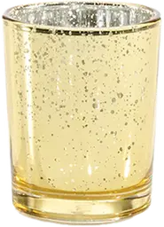 Illumi - Votive - 2.1"D x 2.6"H - Gold