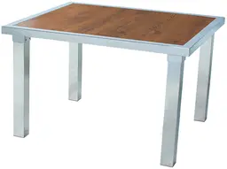 Florence table dîner - 4' L x 42'' l x 30'' H - Bois brun