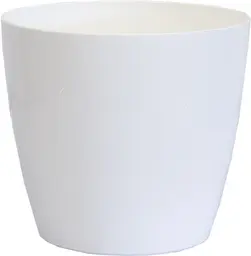 Classic - Cache-pot  - 6.5'' D x 6'' H - Blanc