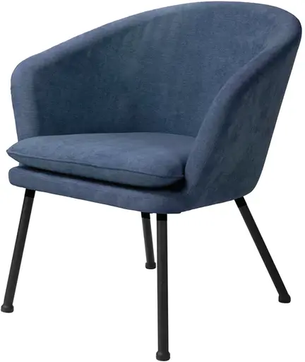 Spencer fauteuil - Bleu acier