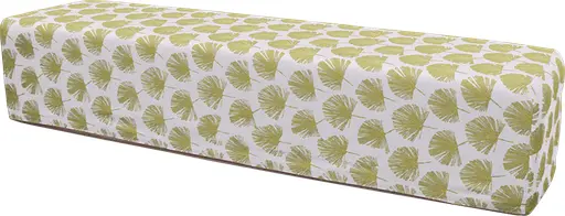 Fidji long banc - Fleuri - Lime