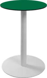 Sydney - Table cocktail rond - 24'' D x 30" H - Blanc & Vert
