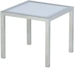 Piccolo end table - Close - White