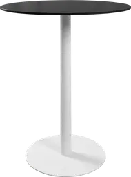 Sydney - Bistro table round - 36'' Dia x 40" H - White & Black