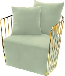 Alexandria armchair - Assembly Sauge