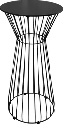 Soho - Table cocktail rond - 24'' D x 40" H - Noir