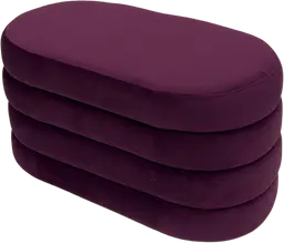 Stella pouf - Allongé - Violet