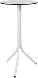 Bloom - Table cocktail round - 24'' Dia x 40" H - White