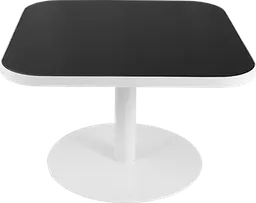 Sydney - Table à café (AVEC CADRE) - 31.5'' L x 31.5'' l x 16" H - Blanc & Noir