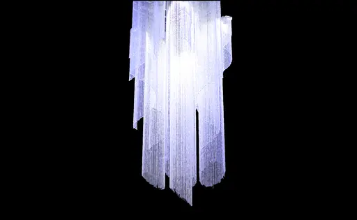 Custom crystal chandelier