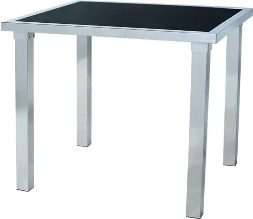 Florence table dîner - 4' L x 42'' l x 40'' H - Noir