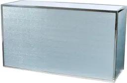 Manhattan bar 6' - Argent brillant