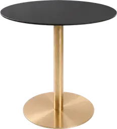 Sydney - Table bistro rond - 36'' D x 30" H - Or & Noir