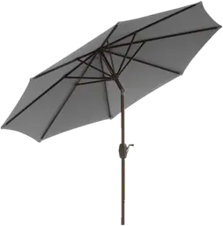 Atwater umbrella - 9' Dia x 8' H - Grey