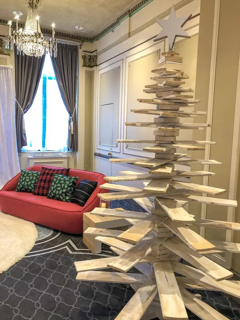Sapin Noel Bois Custom