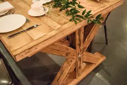 Toscane Table - Wood sand used in the inspiration Table Bordeaux 2
