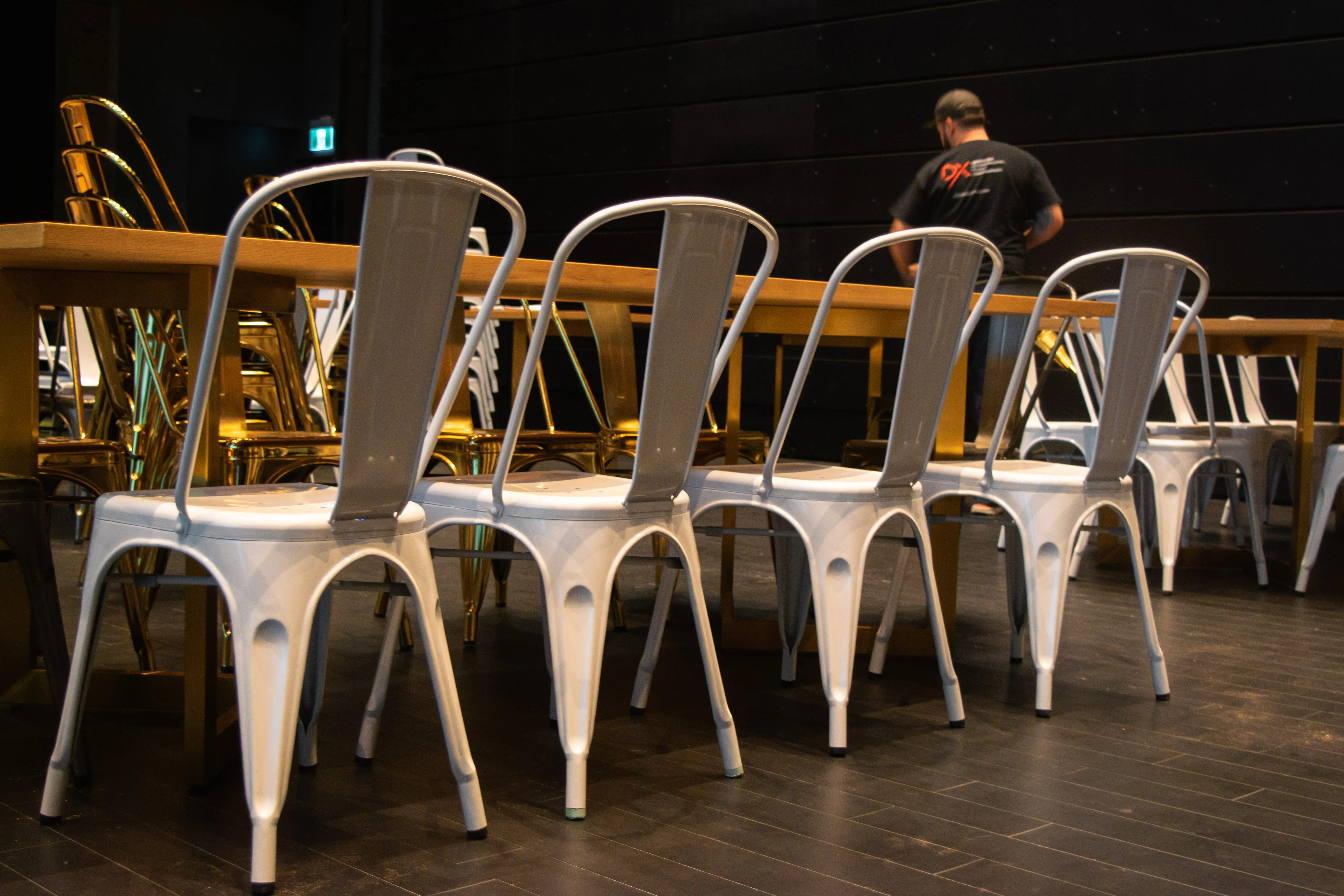 Loft chair - White used in the inspiration Chaise Loft Table Diner Victoria 7 2