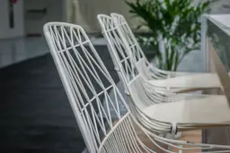 Cloe - Stool - White used in the inspiration Pub Tabouret Cloe Copie 2
