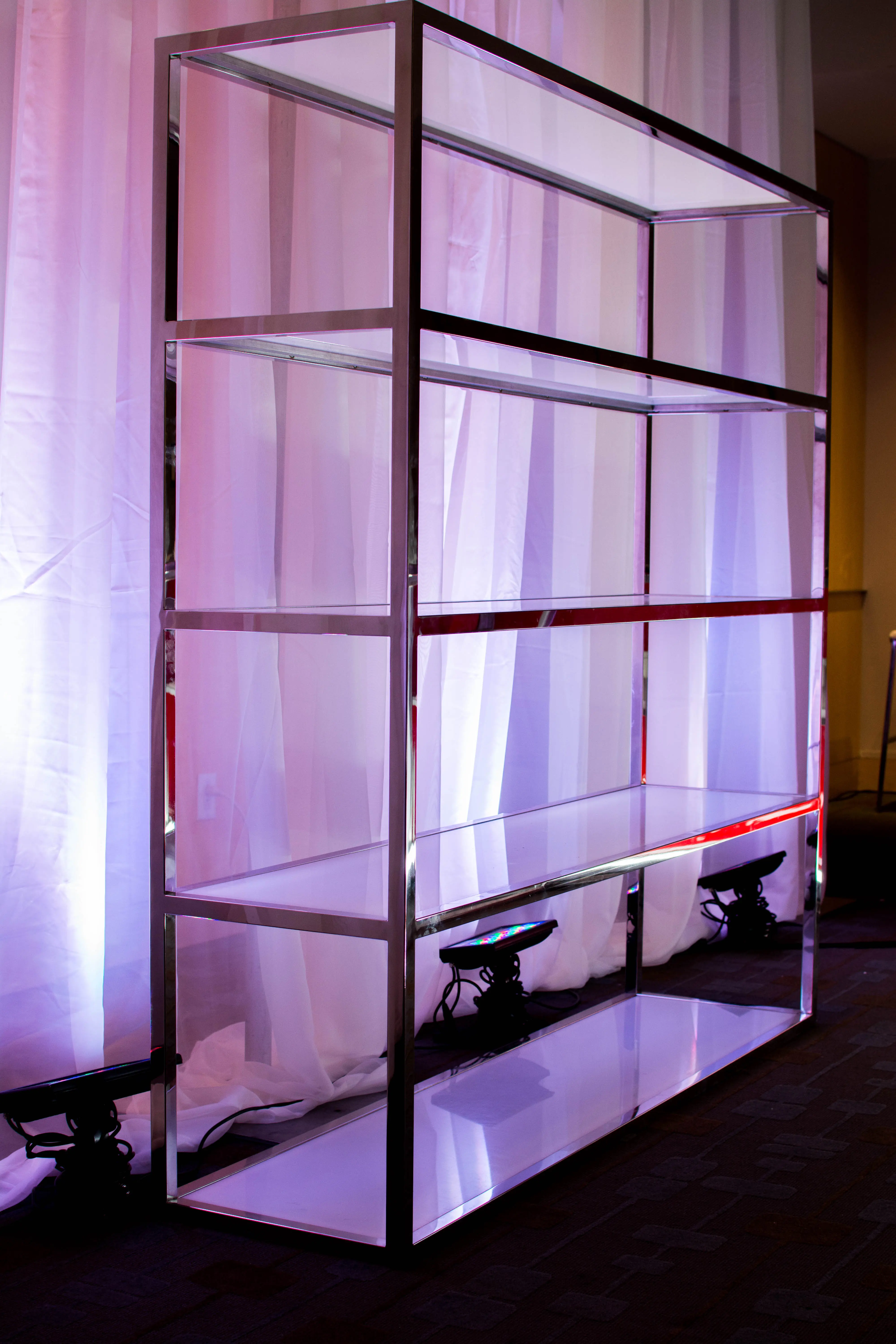 Voile curtain (WITH STRUCTURES) - 8-12' L x 8-14' H - IFR - White used in the inspiration Dx Etagere Monaco Rideau Voile Blanc